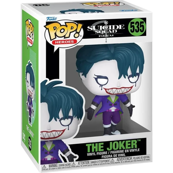 Funko POP! #535 Animation: DC The Suicide Squad Isekai - Joker (Šanca na chase) - Funko POP! - Obrázok J6DE000L01
