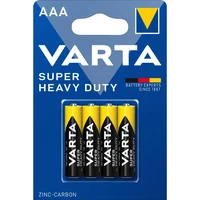 Varta SuperLife LR03 zinkovo-uhlíková batéria AAA (4 ks) - Batérie
