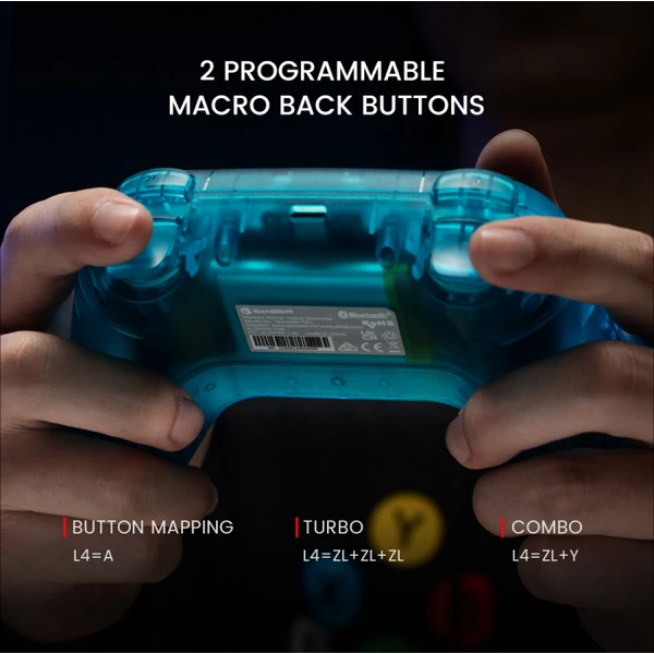 GameSir Nova multiplatformný herný ovládač Neon Teal (PC/Switch/mobile) - Herné ovládače - Obrázok J6F4000N01