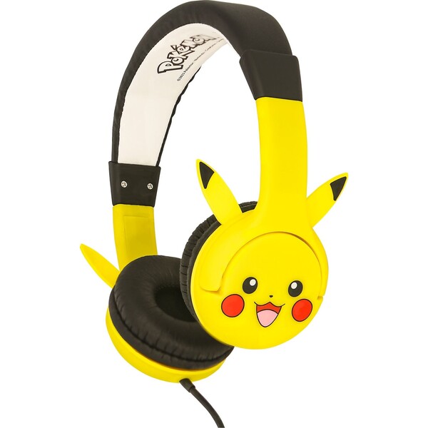 OTL Pokémon Pikachu 3D detské slúchadlá