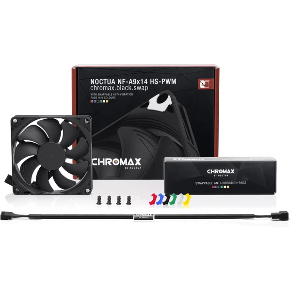 Noctua NF-A9x14 HS-PWM CH.BK.S - Ventilátory pre PC - Obrázok J6RR600301