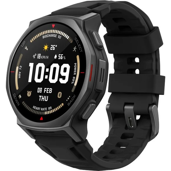 Amazfit T-Rex 3 Pro 44mm chytré hodinky čierne - Inteligentné hodinky - Hlavný obrázok