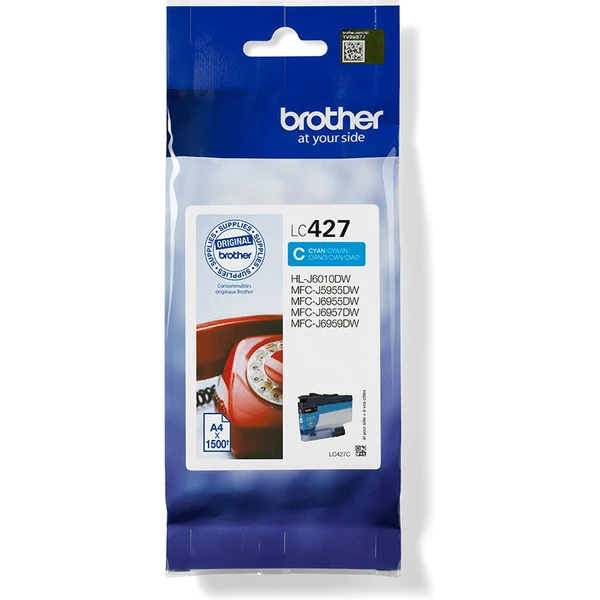 Brother LC427C atrament tyrkysový - Tonery - Obrázok J75E000O01