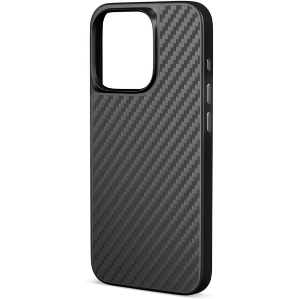 Epico Mag+ Hybrid Carbon kryt pre iPhone 16 Pro Max čierna - Puzdra - Obrázok J7L7000K01