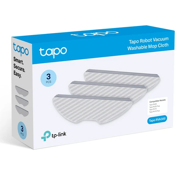 TP-Link Tapo RVA300 umývateľná handrička 3ks - Náhradné diely - Obrázok J7O8G00101