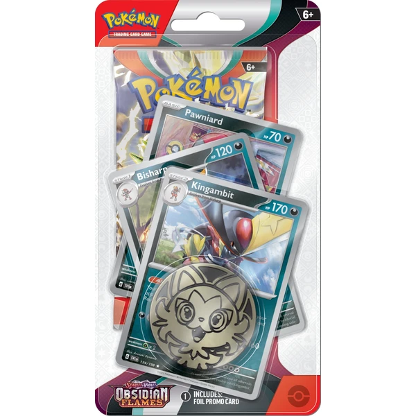 Pokémon TCG: SV03 Obsidian Flames - Premium Checklane Blister - Pokémon karty - Obrázok J7W5G00101
