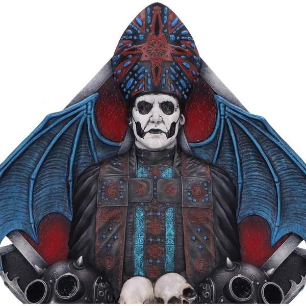 Nástenná plaketa Nemesis Now Ghost - Papa Emeritus IV 29,5 cm - Dekorácie - Obrázok J8EE000K01