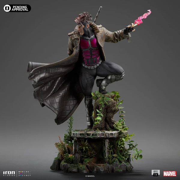 Socha Iron Studios Legacy Replica 1/4 X-Men - Gambit 70,5 cm - Sochy a sošky - Obrázok J8M7000J01
