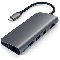 Satechi Multimedia húb vesmírne šedý - USB huby