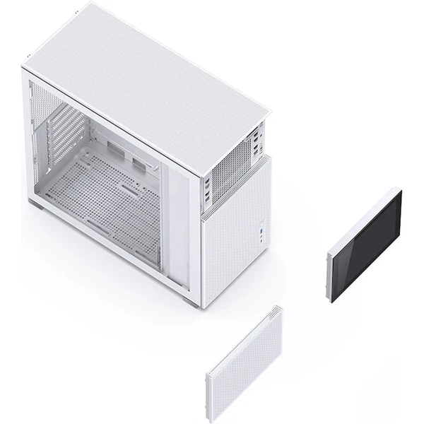 Jonsbo D41 MESH Screen biela - Počítačové skrine - Obrázok J8UD000K01