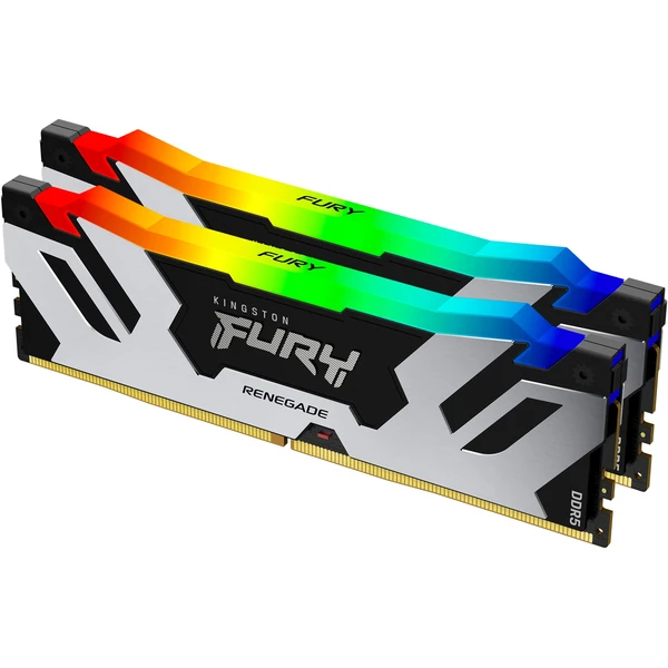 Kingston FURY Renegade RGB DDR5 32GB 6400MT/s CL32 DIMM (2x16GB) XMP - Operačné pamäte - Obrázok J8Y2700301