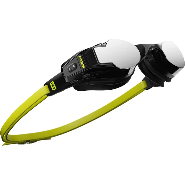 FORM Smart Swim 2 PRE chytré plavecké okuliare čierne/žlté - Okuliare - Hlavný obrázok