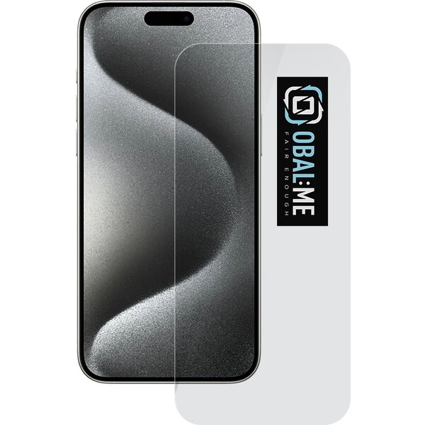 E-shop Obal:Me 2.5D Tvrdené sklo Apple iPhone 15 Pre Max číre