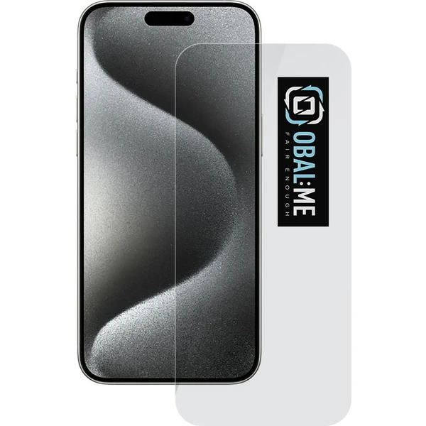 Obal:Me 2.5D Tvrdené sklo Apple iPhone 15 Pre Max číre - Ochranné fólie a sklo - Hlavný obrázok