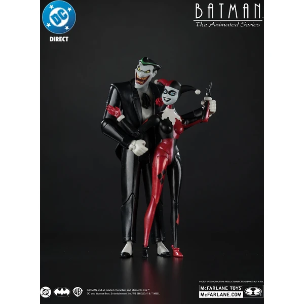 Akčné figúrky McFarlane Toys Batman: The Animated Series - Harley Quinn and Joker (Gold Label) - Figúrky - Obrázok J9YM000K01