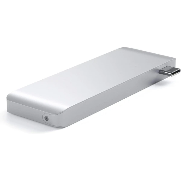 Satechi Passthrough USB hub pre MacBook strieborný - USB huby - Obrázok JACE100301