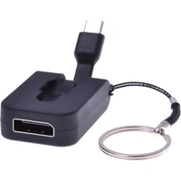 PremiumCord USB-C/DisplayPort redukcia čierna - Káble a redukcie