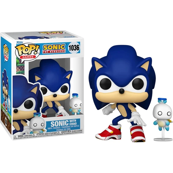 Funko POP! #1036 Games: Sonic The Hedgehog - Sonic w/ Chao - Funko POP! - Hlavný obrázok
