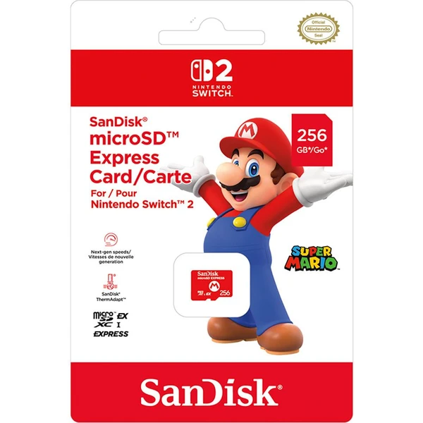 Samsung Nintendo Switch 2 microSDXC 256GB - Pamäťové karty - Obrázok JAOF000L01