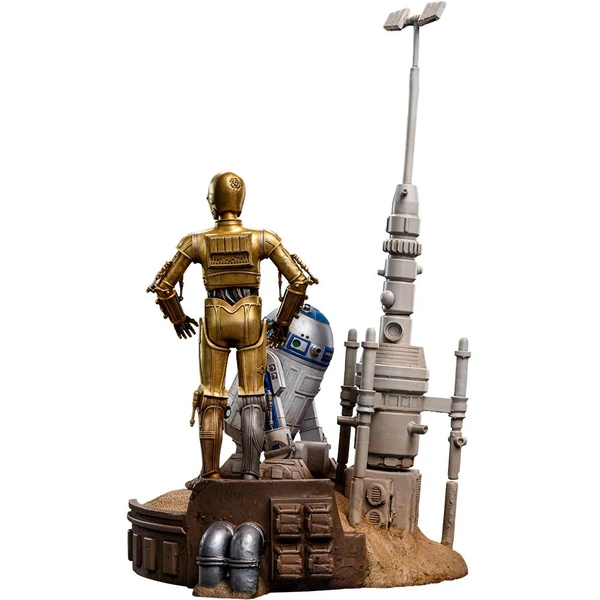 Soška Iron Studios Star Wars - C3-PO a R2-D2 Deluxe Art Scale 1/10 - Sochy a sošky - Obrázok JAX1000N01