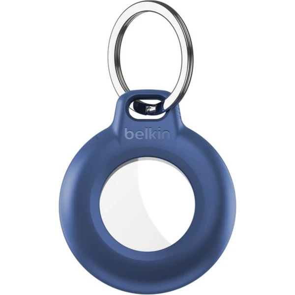 Belkin Secure Waterproof vodotesné puzdro na AirTag s krúžkom modré - Puzdra - Hlavný obrázok