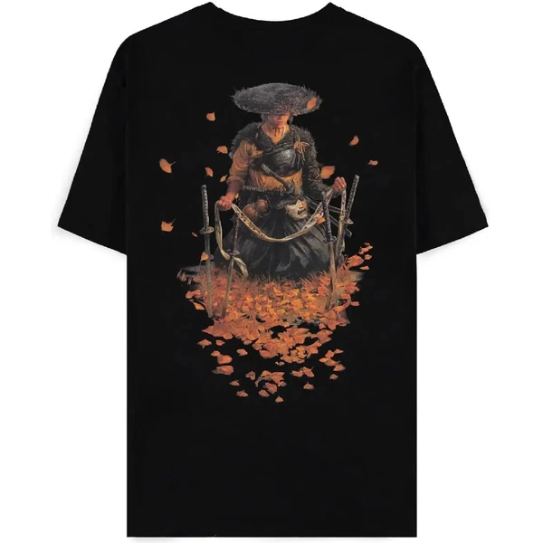 Tričko Ghost of Yotei - Logo a Atsu L - Tričká - Obrázok JBLI000K01