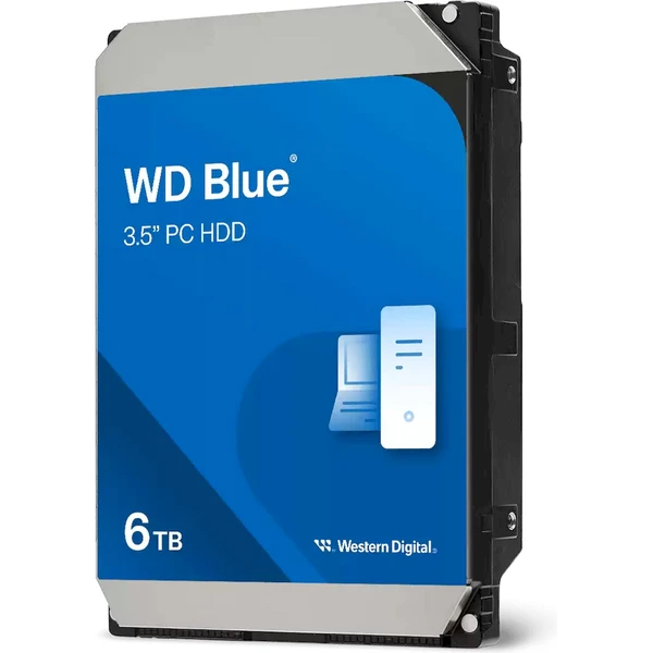 WD Blue (WD60EZAX) HDD 3,5" 6TB - Pevné disky - Hlavný obrázok