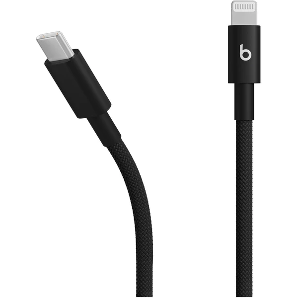 Apple Beats USB-C/Lightning napájací kábel 1,5 m sýto čierny - Káble a redukcie - Obrázok JBRF000N01