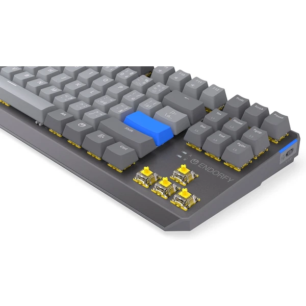 Endorfy Thock V2 TKL bezdrôtová herná klávesnica šedá SK - Klávesnice - Obrázok JBUI000K01