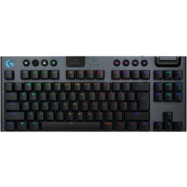 Logitech G915 X LIGHTSPEED TKL Linear herná klávesnica US čierna - Klávesnice - Hlavný obrázok