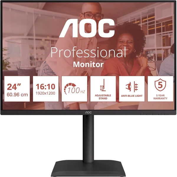 AOC X24E4U 24" - Monitory - Obrázok JCNO000K01