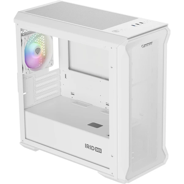 Genesis IRID 503 ARGB LITE biela - Počítačové skrine - Obrázok JCZE000K01