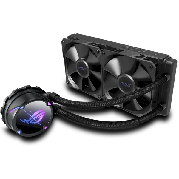 ASUS ROG STRIX LC II 240 čierna - Chladiče - Hlavný obrázok