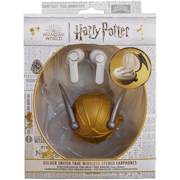 Lazerbuilt TWS slúchadlá Harry Potter - Snitch - Slúchadlá - Obrázok JDBG000K01
