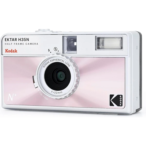 Kodak EKTAR H35N Glazed Analógový fotoaparát ružový - Fotoaparáty - Obrázok JDO0000L01