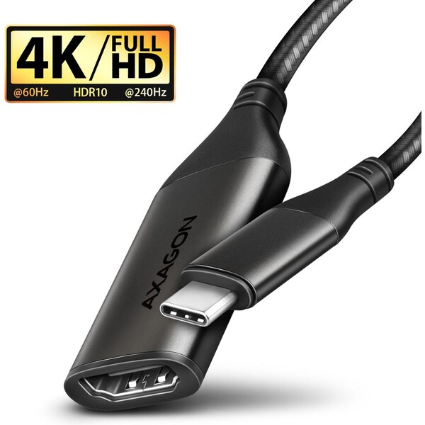 AXAGON RVC-HI2M USB-C na HDMI 2.0a adaptér
