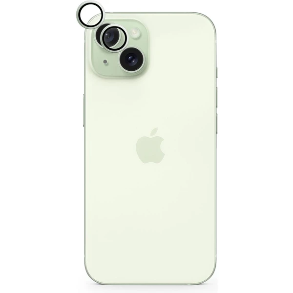 Epico hliníkové ochranné sklo na šošovky fotoaparátu pre iPhone 15 / 15 Plus zelená - Ochranné fólie a sklo - Obrázok JE00000K01