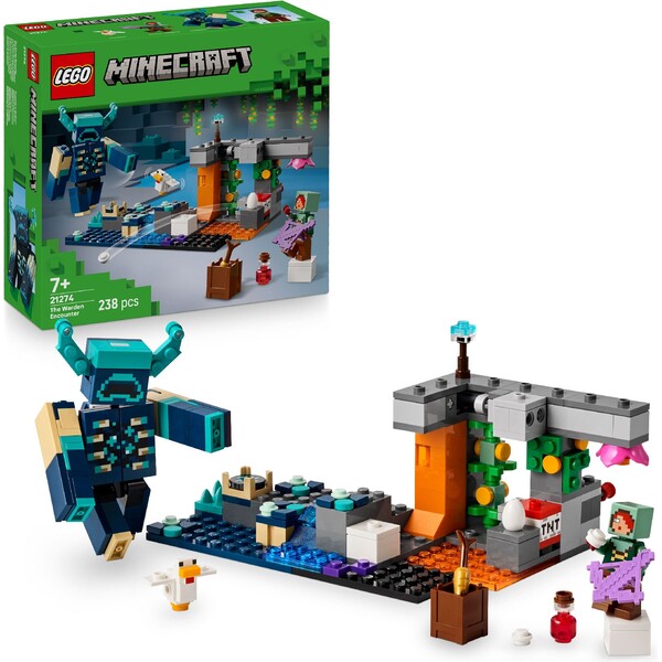 LEGO Minecraft 21274 Stretnutie so Strážcom
