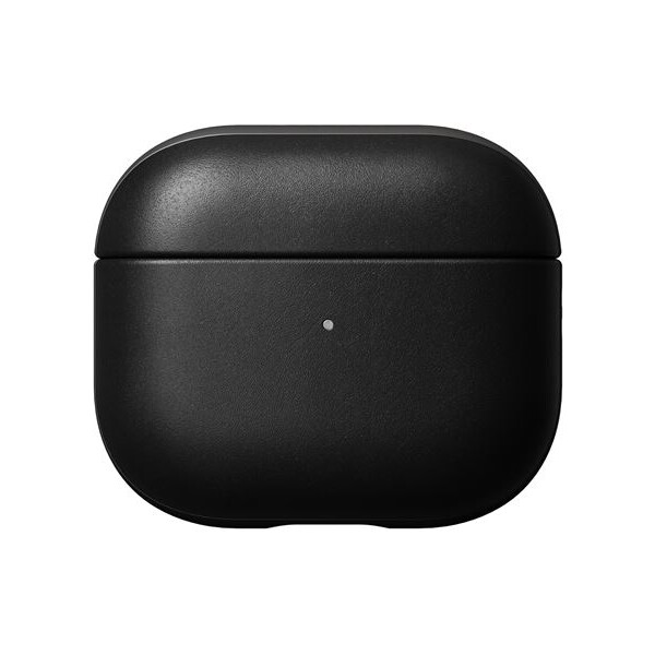 Nomad Modern Leather púzdro pre AirPods 3 čierne