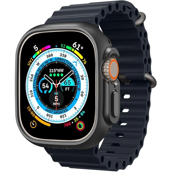 Spigen Thin Fit kryt Apple Watch Ultra 3/2/1 (49mm) čierny - Puzdra - Obrázok JFO0000701