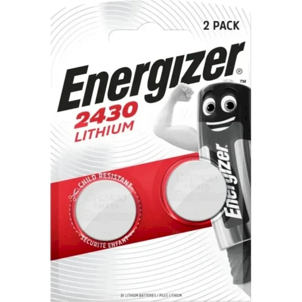 Energizer CR 2430 lítiová gombíková batéria - 2ks - Batérie - Hlavný obrázok