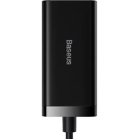 Rýchlonabíjačka do siete Baseus GaN3, 2xUSB-A, 2xUSB-C 100W čierna - Nabíjačky
