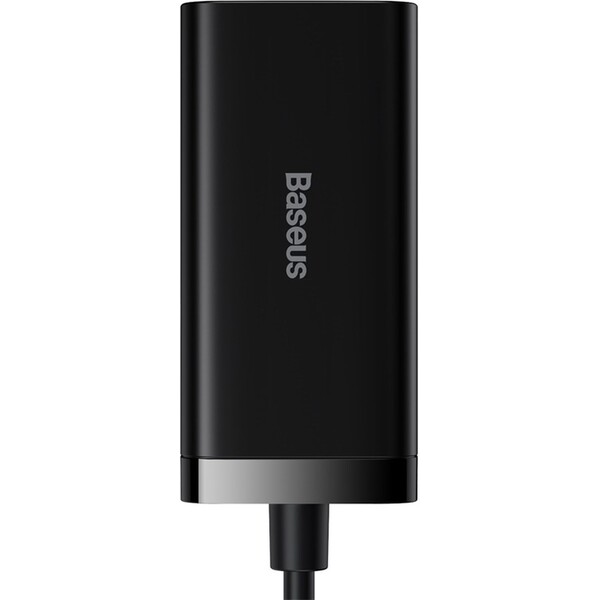 Baseus GaN3 rýchlonabíjačka 2xUSB-A, 2xUSB-C 100W čierna