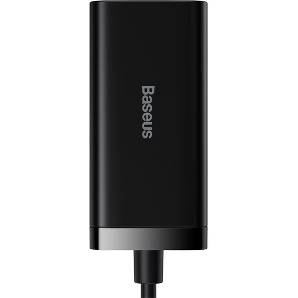 Rýchlonabíjačka do siete Baseus GaN3, 2xUSB-A, 2xUSB-C 100W čierna - Nabíjačky - Hlavný obrázok
