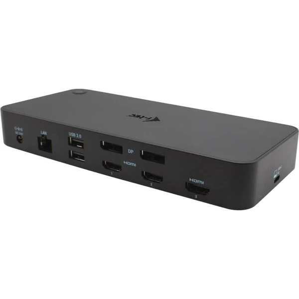 i-tec USB-C Thunderbolt3 Docking Station 3x 4K + Power Adapte - Dokovacie stanice - Obrázok JGIPF00101