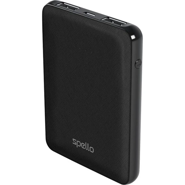 Spello Pocket powerbanka (10W) 5000mAh čierna - Powerbanky - Hlavný obrázok