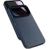 Epico Leather Pro Mag+ kryt pre iPhone 17 Pro Max Qi2 & Magsafe kompatibilný modrý - Puzdra