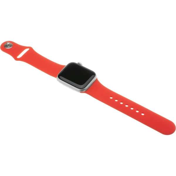 FIXED Silicone Strap silikónový remienok set Apple Watch 42 mm/44 mm červený - Remienky - Obrázok JGTFF00101
