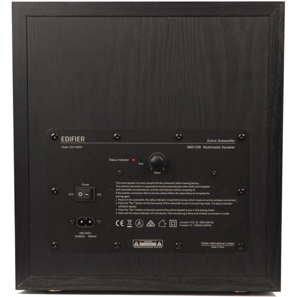 EDIFIER 2.1 M601DB reproduktory čierna - Reproduktory - Obrázok JH71000K01