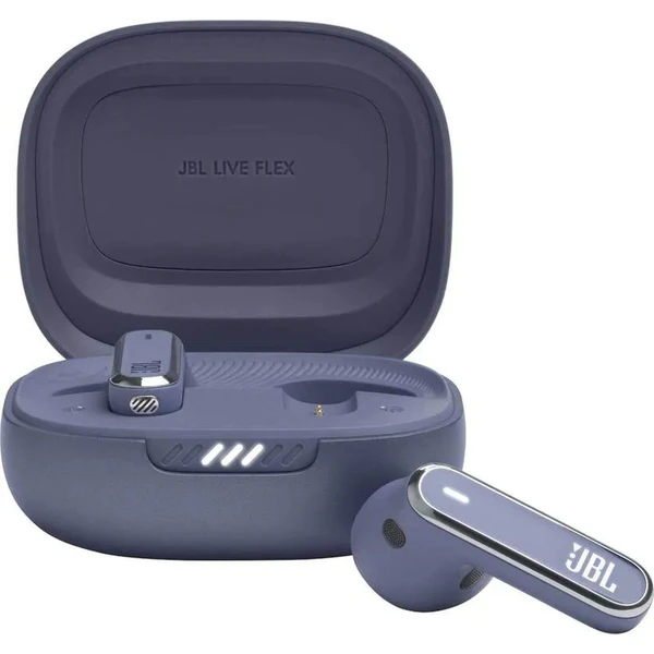 JBL Live Flex modrá - Slúchadlá - Hlavný obrázok